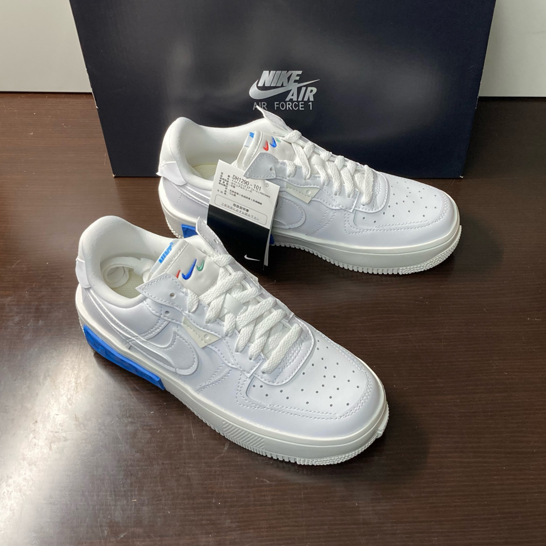 NIKE - 【新品24cm】NIKE エアフォース1フォンタンカ ホワイト/ブルー