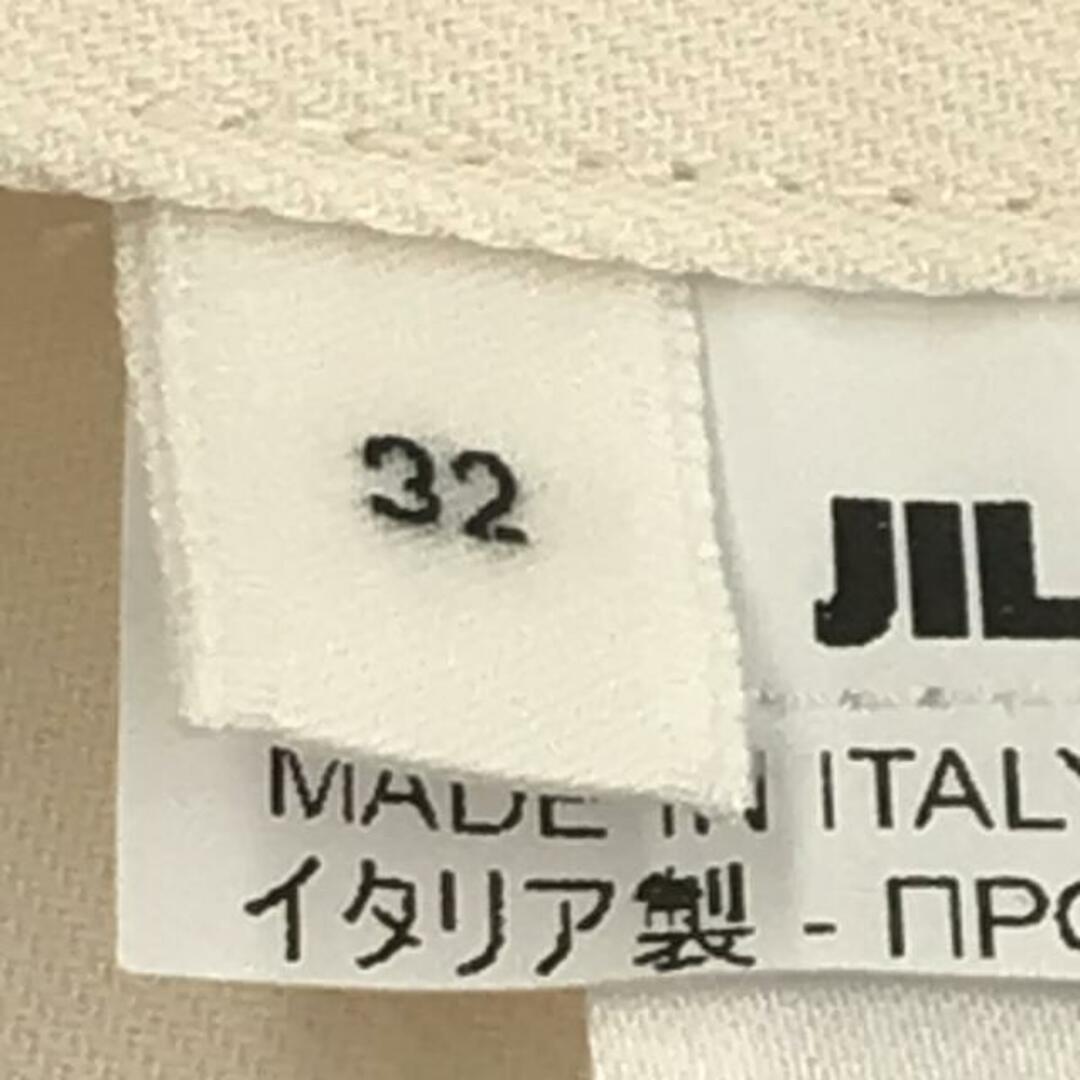 Jil Sander(ジルサンダー)のJIL SANDER / ジルサンダー | コットン キーネック スリーブレス ブラウス | 32 | オフホワイト | レディース レディースのトップス(シャツ/ブラウス(半袖/袖なし))の商品写真