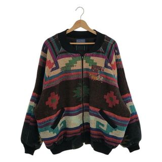 ペンドルトン(PENDLETON)のPENDLETON / ペンドルトン | 70s～ ヴィンテージ ネイティブ柄 刺繍 ボンバー ジャケット | マルチカラー | メンズ(その他)