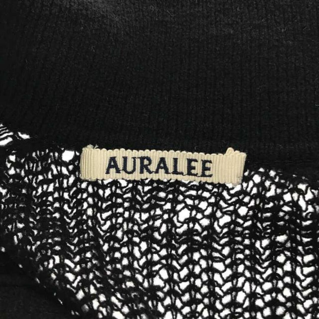 AURALEE オーラリー スキッパー リブニット ニット セーター-