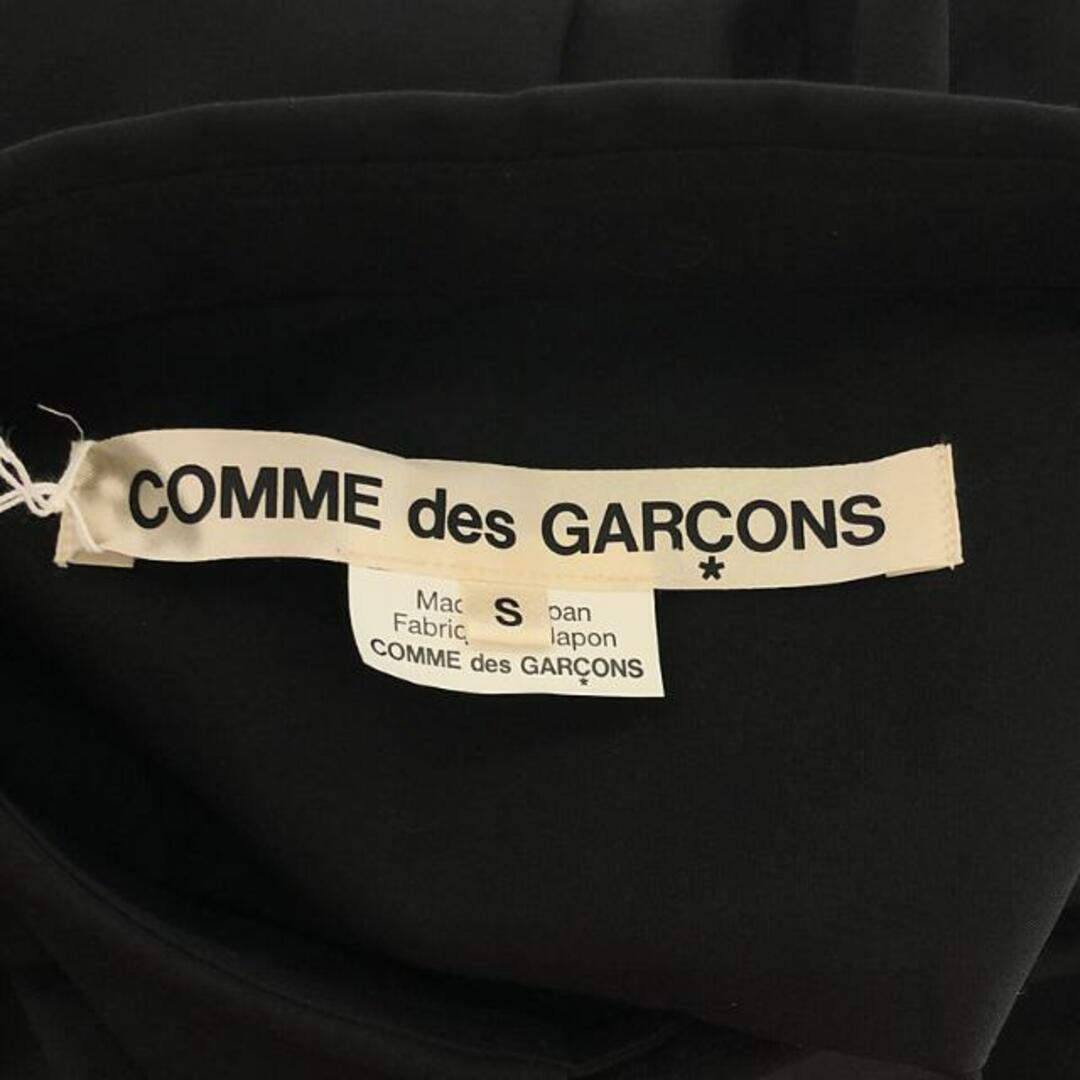 COMME des GARCONS(コムデギャルソン)の【美品】  COMME des GARCONS / コムデギャルソン | 2023SS | コットン ショルダーカットアウト シャツワンピース | S | ブラック | レディース レディースのワンピース(ロングワンピース/マキシワンピース)の商品写真