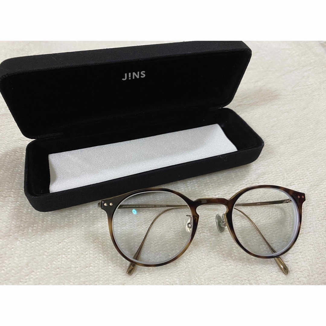 【JINS】Combination Titanium メガネ ブルーライトカットサングラス/メガネ
