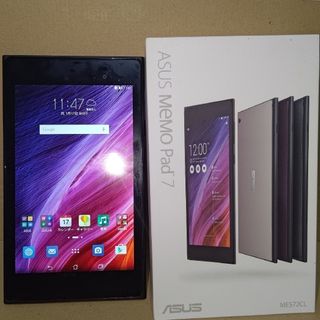 エイスース(ASUS)の【ジャンク品】ASUS MeMO Pad 7 ME572CL(タブレット)