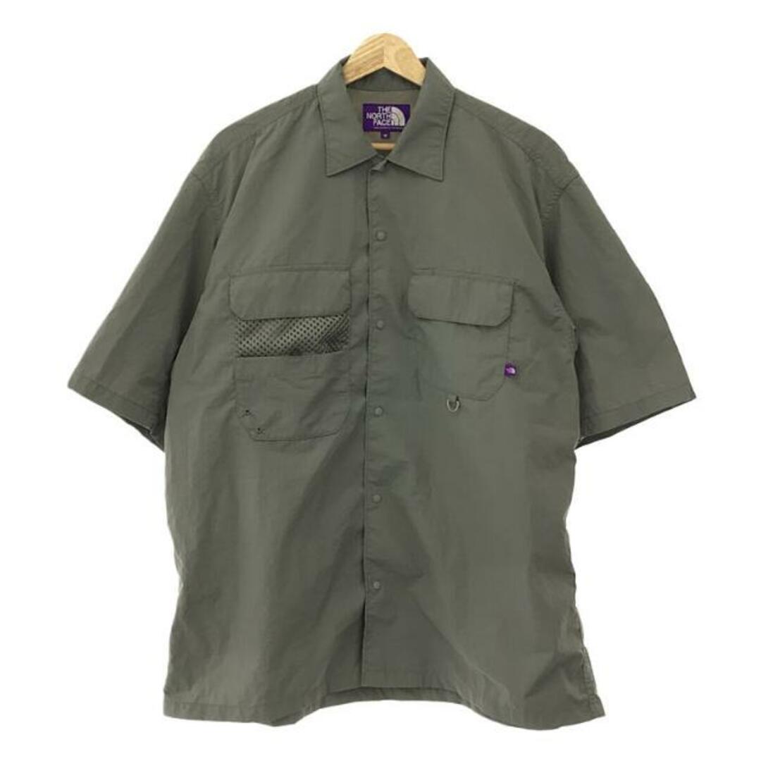 【美品】 THE NORTH FACE PURPLE LABEL / ザノースフェイスパープルレーベル | Field H/S Shirt /  NT3210N フィールドハーフスリーブシャツ | M | グレー | メンズ | フリマアプリ ラクマ