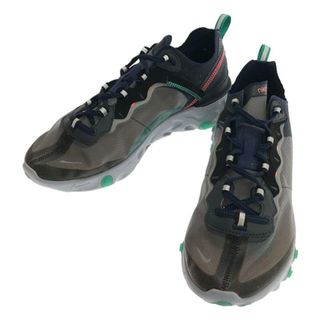 ナイキ(NIKE)のNIKE / ナイキ | REACT ELEMENT 87 / リアクト エレメント スニーカー | 27 | BLACK/MIDNIGHT NAVY | メンズ(スニーカー)