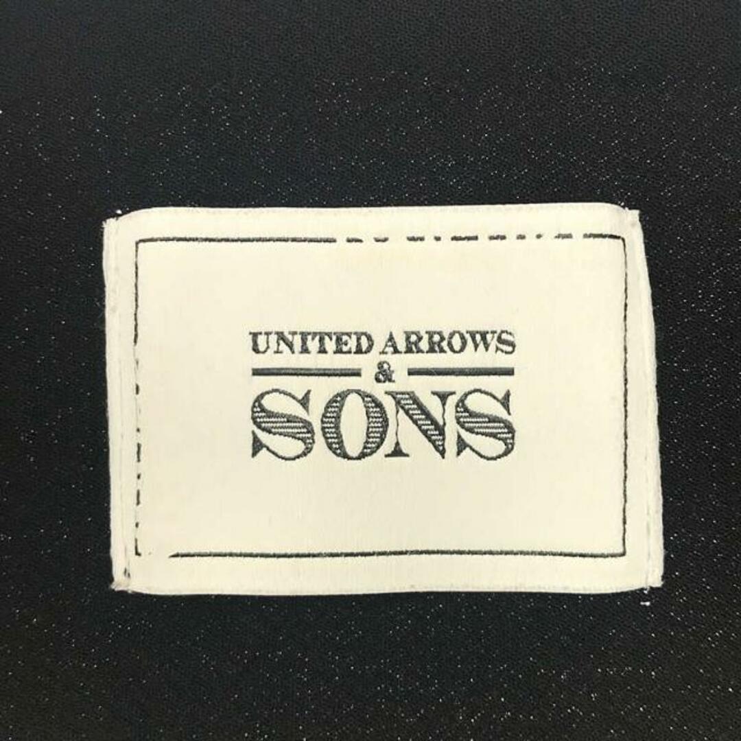 UNITED ARROWS(ユナイテッドアローズ)のUNITED ARROWS / ユナイテッドアローズ | SONS クルーネックプルオーバー | L | ブラック | レディース レディースのトップス(Tシャツ(長袖/七分))の商品写真