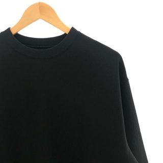 ユナイテッドアローズ(UNITED ARROWS)のUNITED ARROWS / ユナイテッドアローズ | SONS クルーネックプルオーバー | L | ブラック | レディース(Tシャツ(長袖/七分))