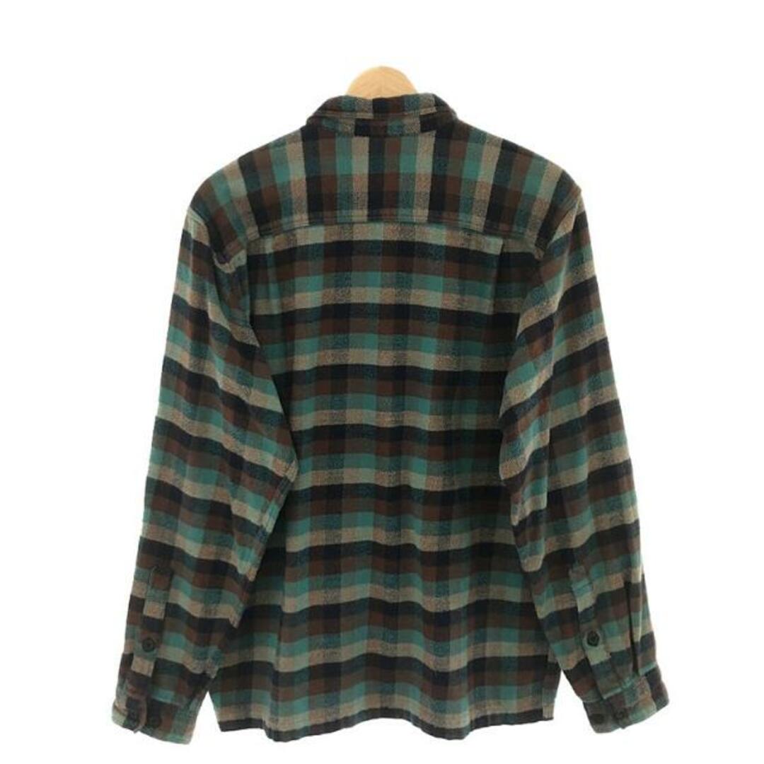 patagonia(パタゴニア)のPatagonia / パタゴニア | FJORD FLANNEL SHIRT フィヨルド フランネルシャツ | M | グリーン系 | メンズ メンズのトップス(Tシャツ/カットソー(七分/長袖))の商品写真