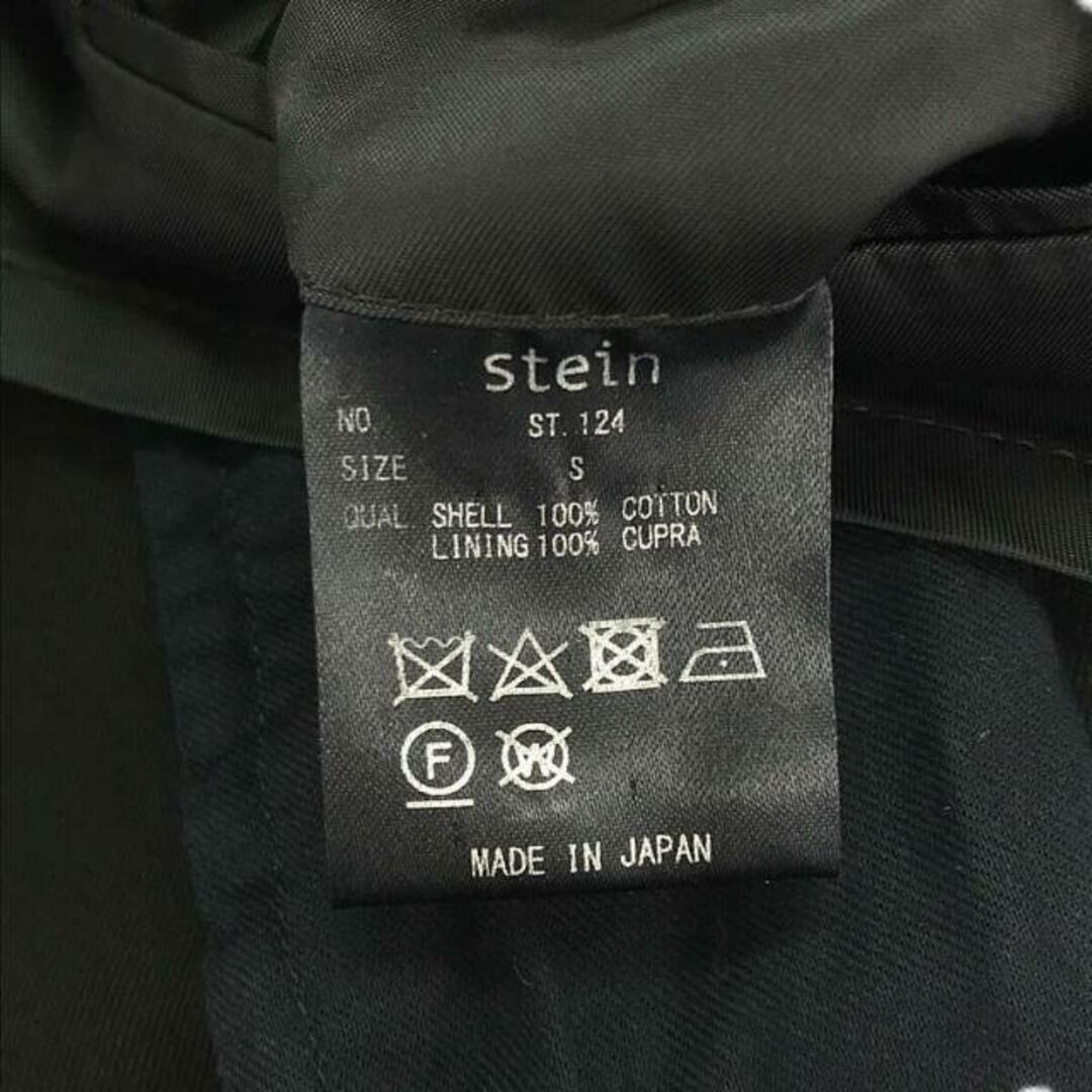 stein(シュタイン)の【美品】  stein / シュタイン | OVERSIZED LESS COAT / オーバーサイズ シングルコート | S | ブラック | メンズ メンズのジャケット/アウター(その他)の商品写真