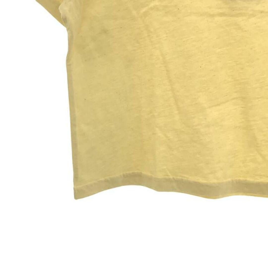 A.P.C(アーペーセー)の【新品】  A.P.C. / アーペーセー | ロゴ  Tシャツ | XS | イエロー | レディース レディースのトップス(Tシャツ(半袖/袖なし))の商品写真