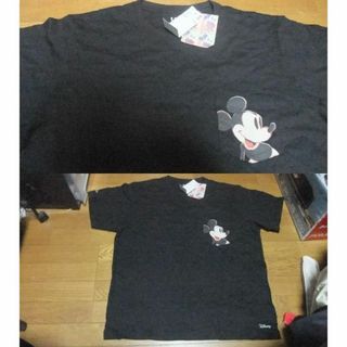 ディズニー(Disney)の新品 ディズニー ミッキー アンディ ウォーホル 胸ポケット Tシャツ XXL(Tシャツ/カットソー(半袖/袖なし))