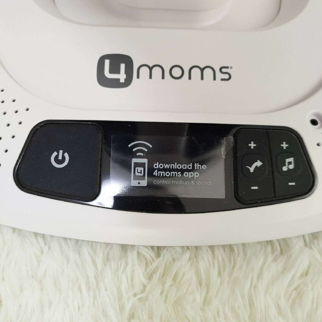 4moms - 【美品】ママルー4.0 プラッシュ4moms mamaRoo 電動バウンサー