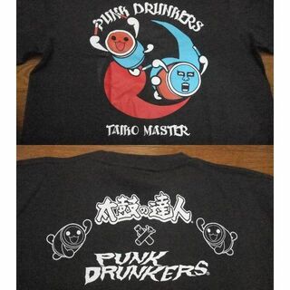 パンクドランカーズ(PUNK DRUNKERS)の未使用 太鼓の達人パンクドランカーズ punkdrunkers Tシャツ L(Tシャツ/カットソー(半袖/袖なし))