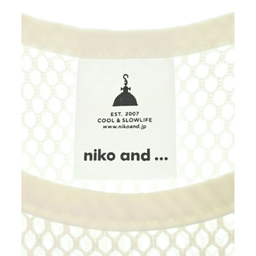 niko and...(ニコアンド)のniko and... ニコアンド ワンピース F 白 【古着】【中古】 レディースのワンピース(ひざ丈ワンピース)の商品写真