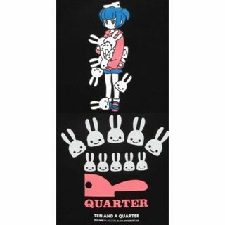 キューン(CUNE)の新品下敷 キューン うさぎいっぱいガール 10.25周年記念 Tシャツ XXL(Tシャツ/カットソー(半袖/袖なし))