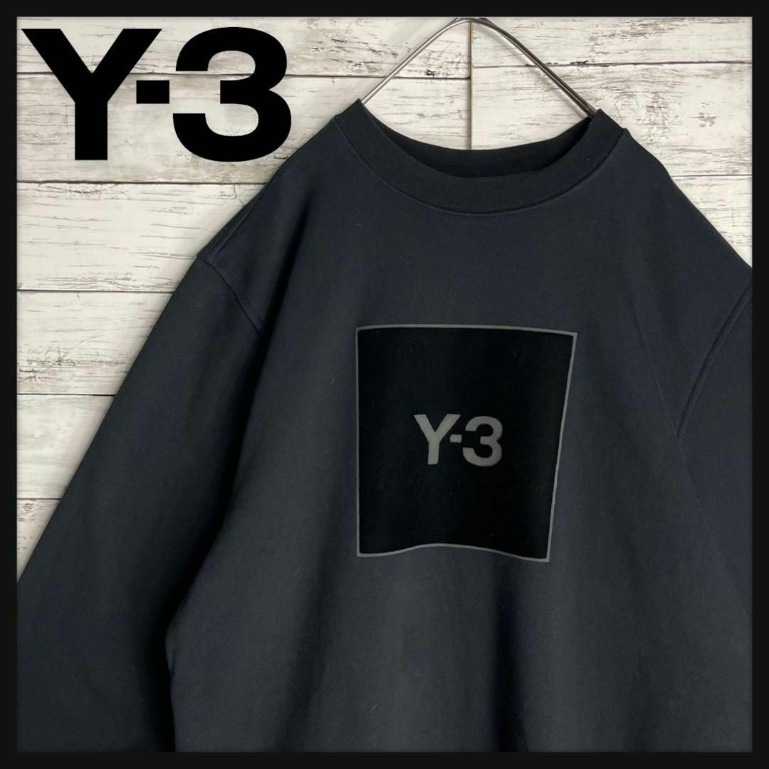 Y-3 GRAPHIC CREW SWEATER BLACK CY6872