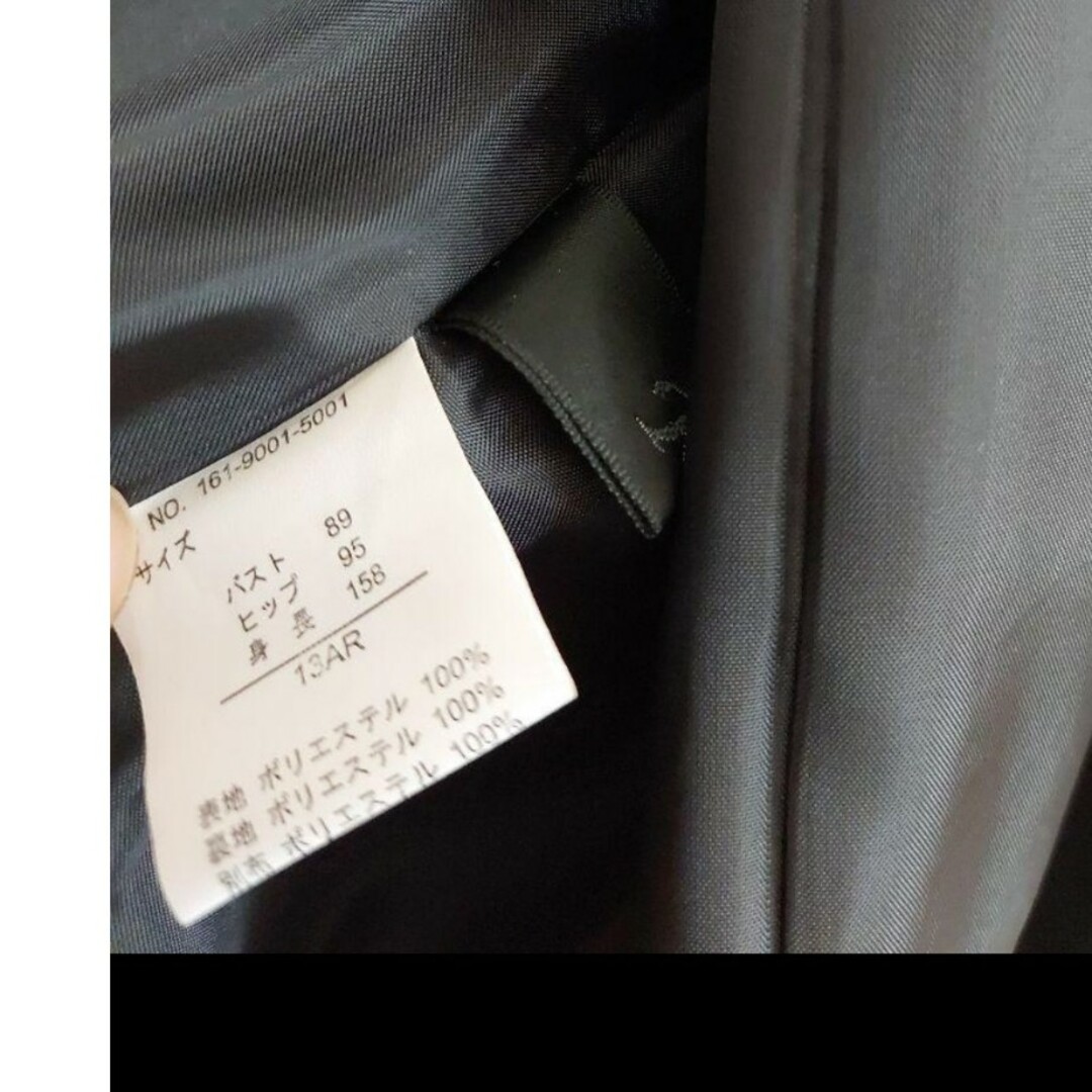 K＆S 高級喪服 礼服 ジャケット 冠婚葬祭 黒 ブラックフォーマル　アンサンブ レディースのフォーマル/ドレス(礼服/喪服)の商品写真