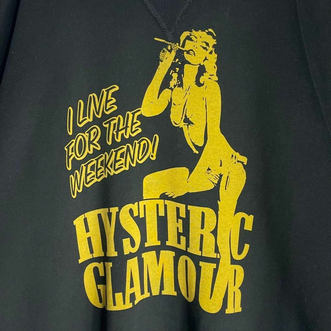 HYSTERIC GLAMOUR(ヒステリックグラマー)の【即完売モデル】ヒステリックグラマー　スウェット　ヒスガール　希少　入手困難 メンズのトップス(スウェット)の商品写真