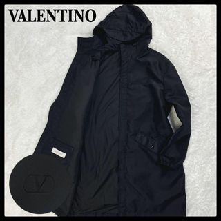 VALENTINO イタリア製 アーカイブ 比翼 グランジナイロンコート