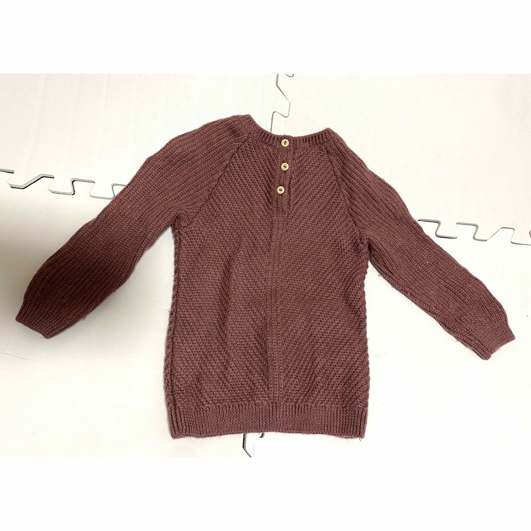 H&M(エイチアンドエム)の【80サイズ】ニット　女の子 キッズ/ベビー/マタニティのベビー服(~85cm)(ニット/セーター)の商品写真