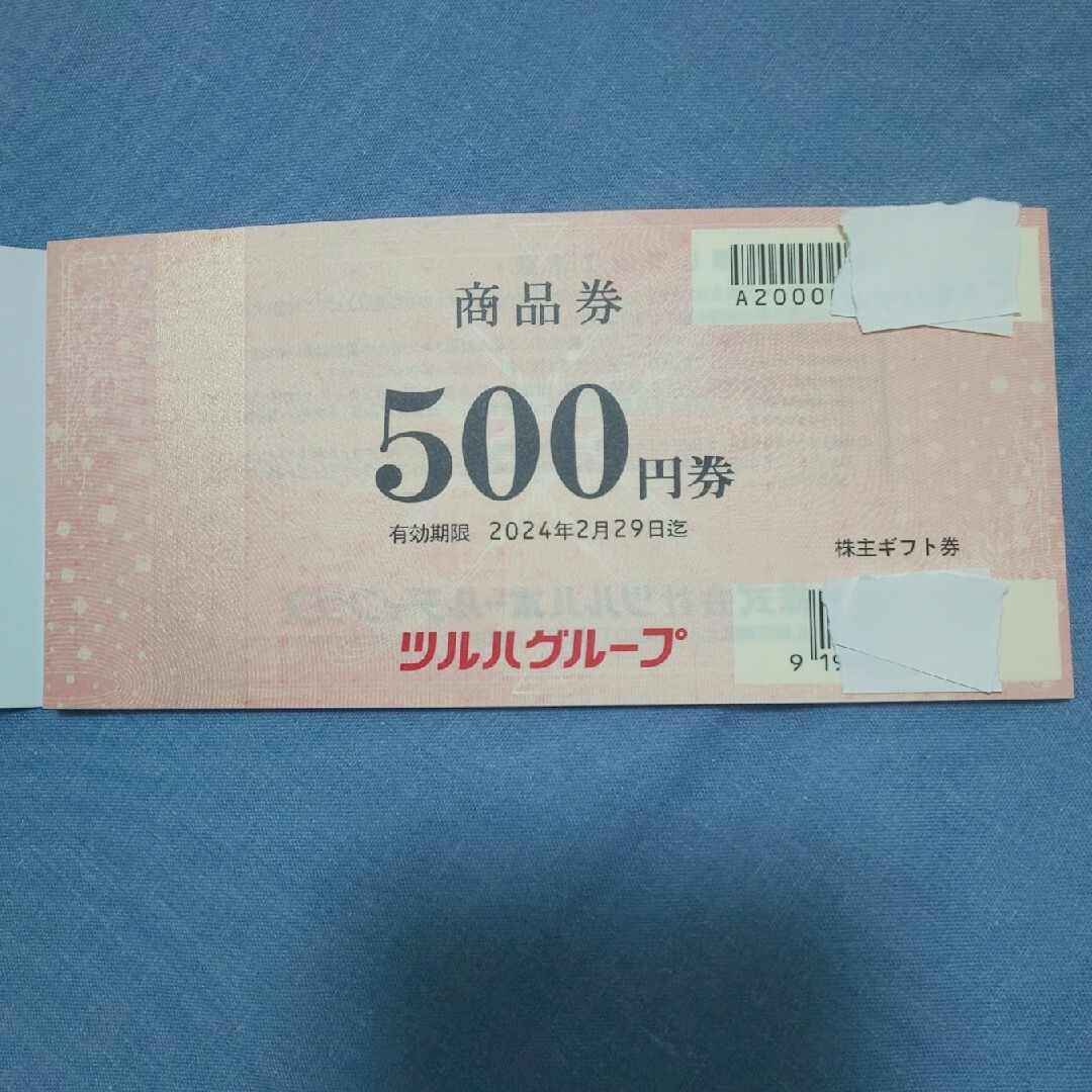 本日特価】 ツルハ株主優待券10，000円分 優待券 カード１枚 | www