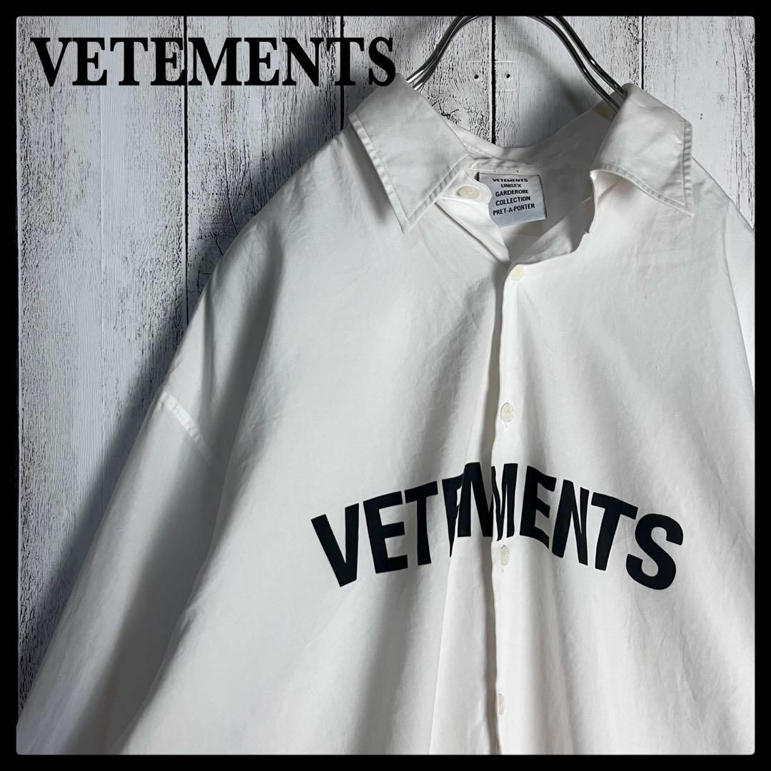 VETEMENTS ヴェトモン 長袖シャツ