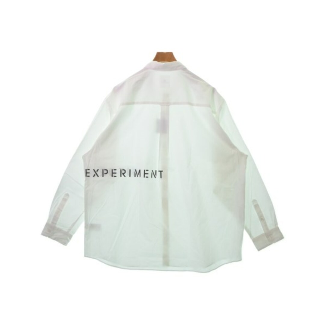 uniform experiment カジュアルシャツ 4(XL位) 白 【古着】-
