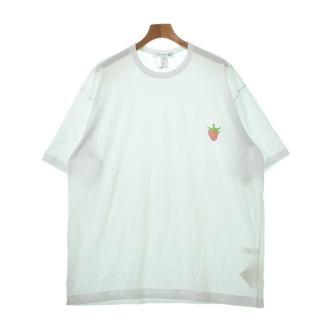 COMME des GARCONS Tシャツ・カットソー L 白あり光沢