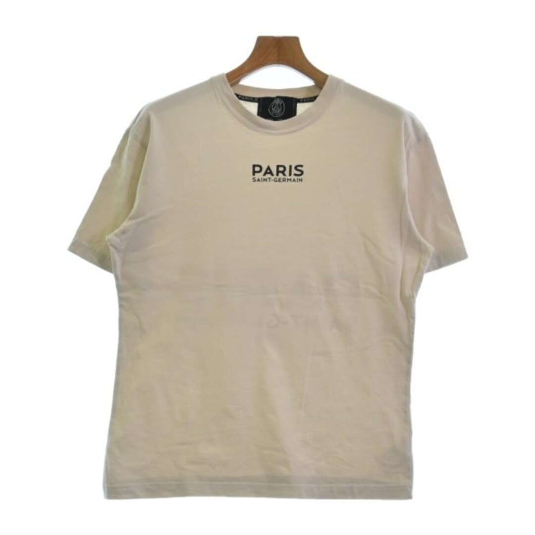 Paris Saint-Germain(パリサンジェルマン)のParis Saint-Germain Tシャツ・カットソー M ベージュ 【古着】【中古】 メンズのトップス(Tシャツ/カットソー(半袖/袖なし))の商品写真