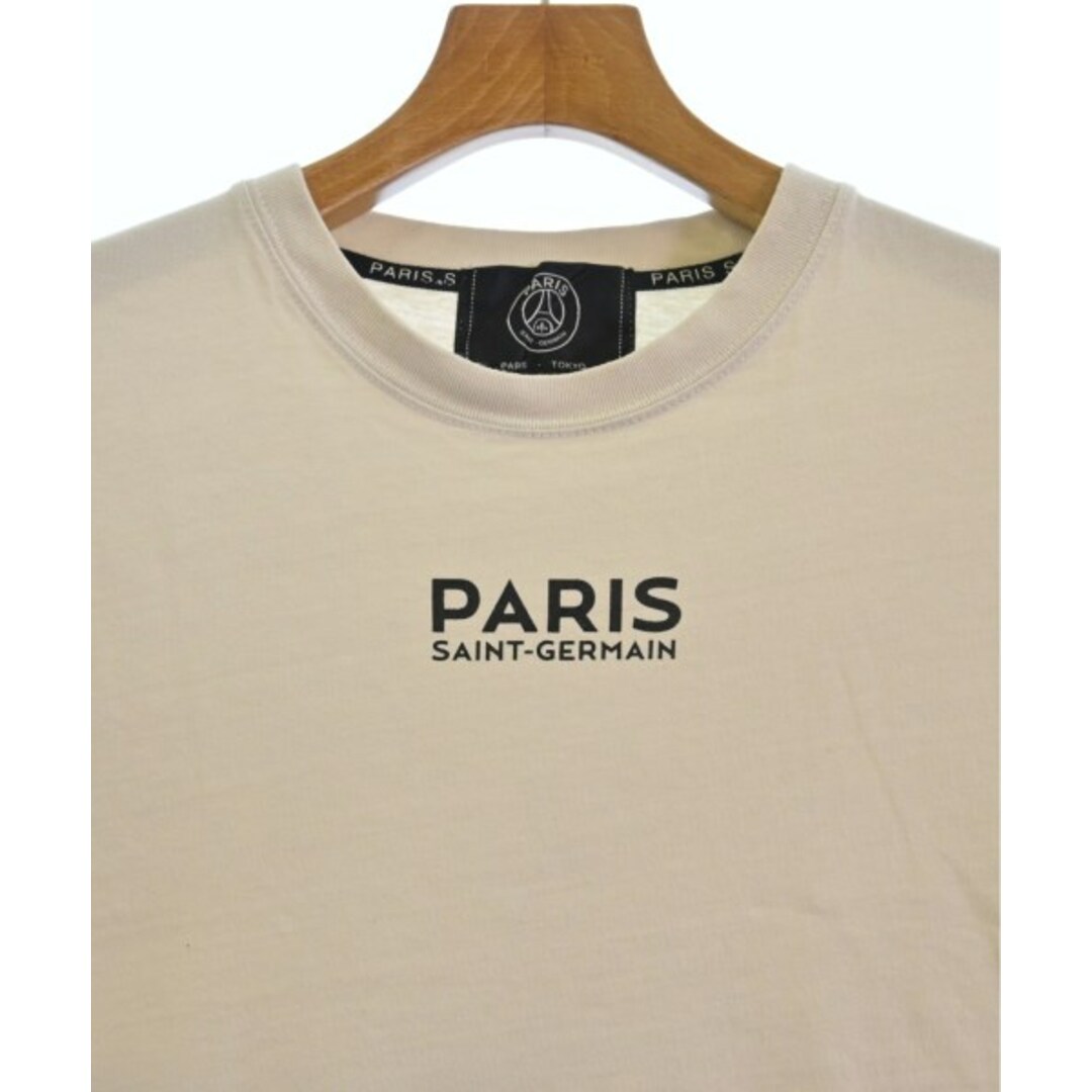 Paris Saint-Germain(パリサンジェルマン)のParis Saint-Germain Tシャツ・カットソー M ベージュ 【古着】【中古】 メンズのトップス(Tシャツ/カットソー(半袖/袖なし))の商品写真