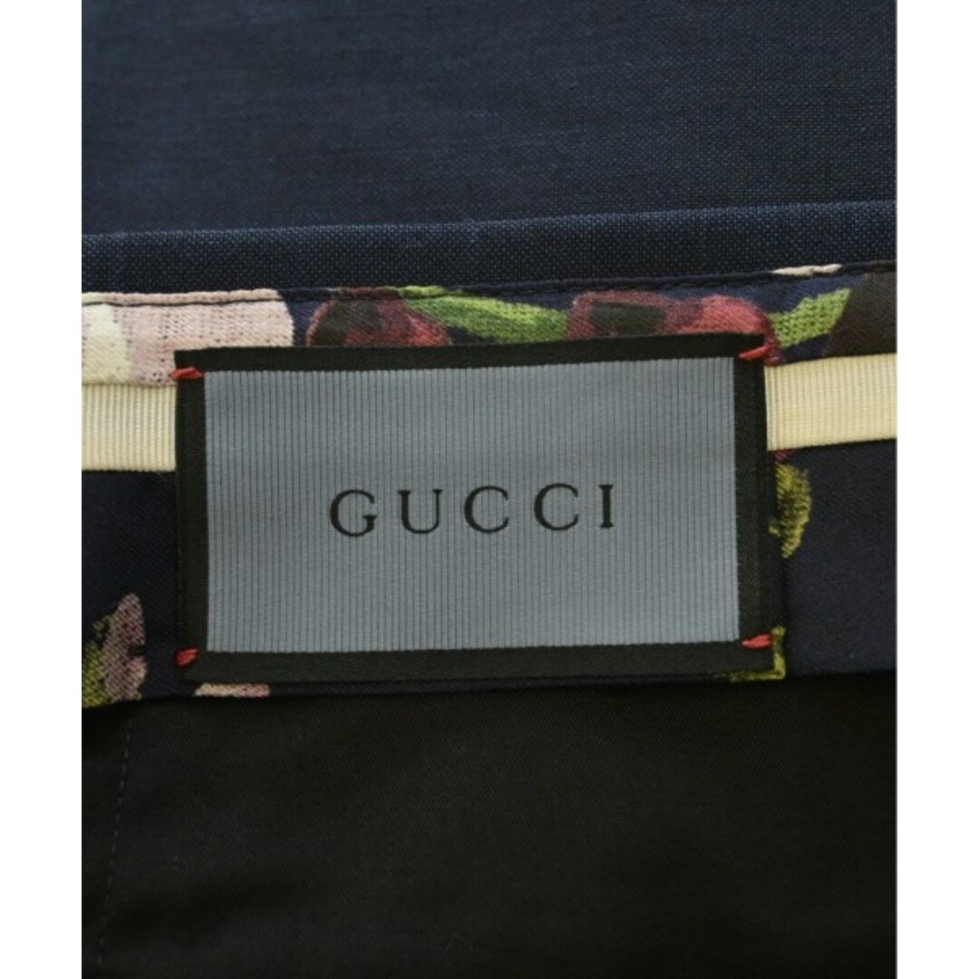 Gucci - GUCCI グッチ スラックス 48(L位) 紺 【古着】【中古】の通販