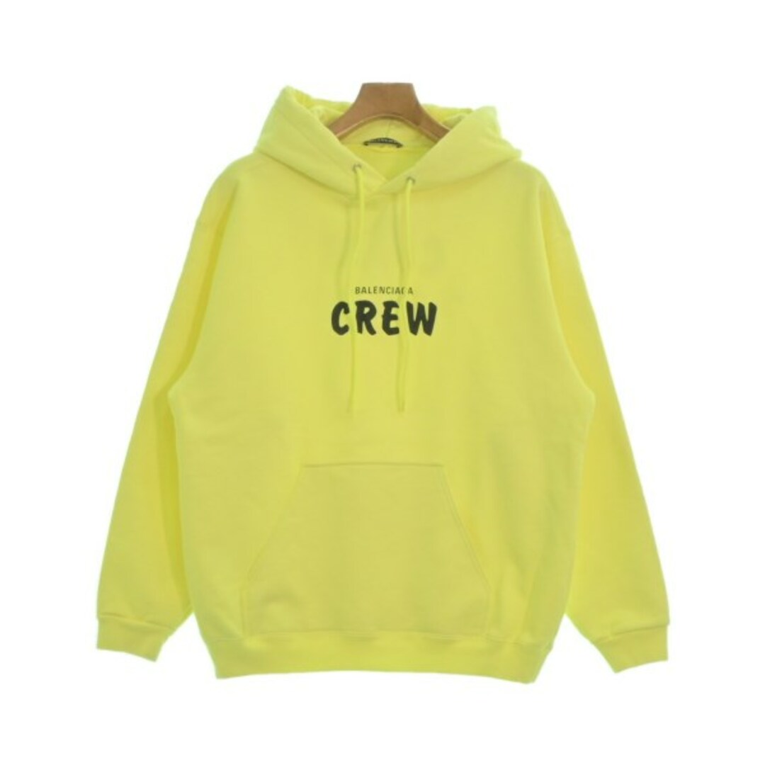 BALENCIAGA - BALENCIAGA バレンシアガ パーカー S 蛍光イエロー BALENCIAGA - BALENCIAGA バレンシアガ パーカー S 蛍光イエロー