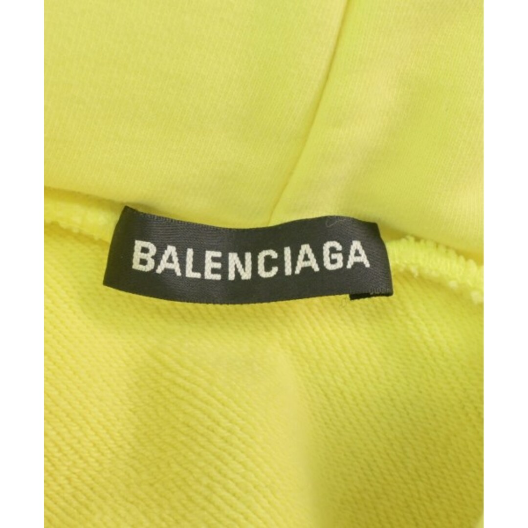 BALENCIAGA - BALENCIAGA バレンシアガ パーカー S 蛍光イエロー BALENCIAGA - BALENCIAGA バレンシアガ パーカー S 蛍光イエロー