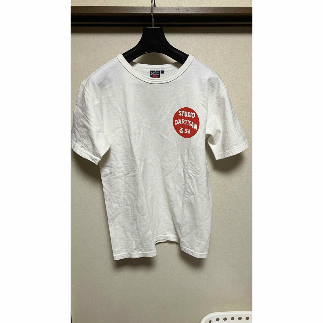 STUDIO D'ARTISAN(ステュディオダルチザン)のステュディオ・ダ・ルチザン(STUDIO D'ARTISAN) 吊り編みTシャツ メンズのトップス(Tシャツ/カットソー(半袖/袖なし))の商品写真