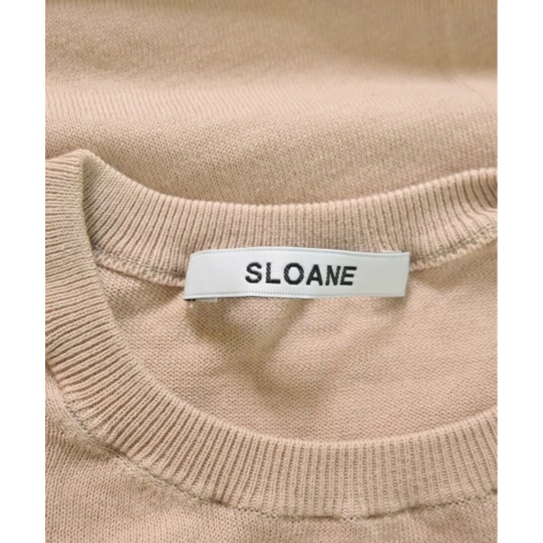 SLOANE スローン ニット・セーター 1(S位) ベージュ系