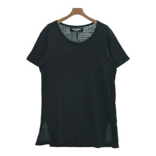 ヨウジヤマモト(Yohji Yamamoto)のYOHJI YAMAMOTO Tシャツ・カットソー 3(M位) 黒 【古着】【中古】(Tシャツ/カットソー(半袖/袖なし))