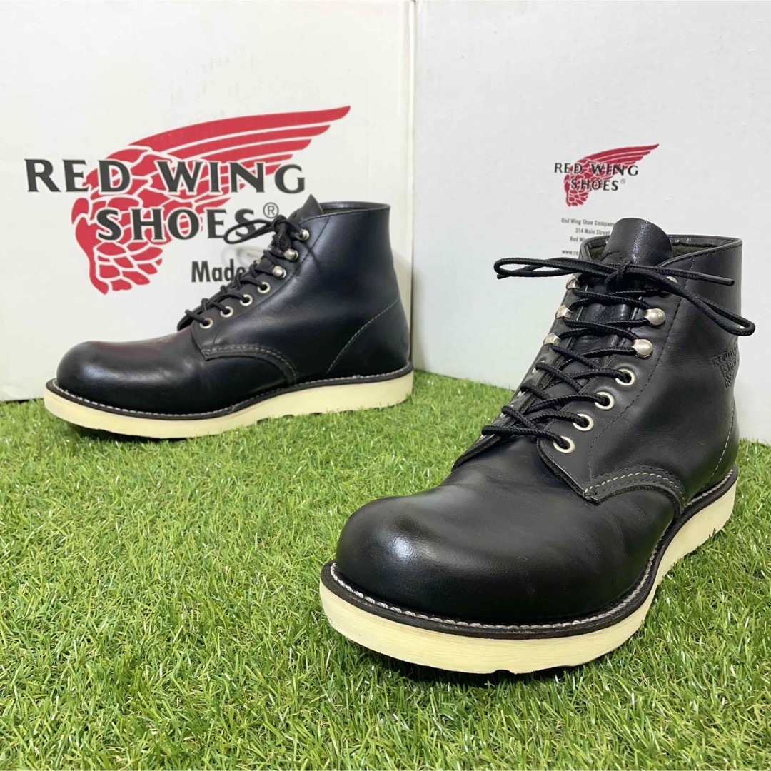 REDWING - 【安心品質0180】廃盤8165レッドウイングREDWINGブーツ8D