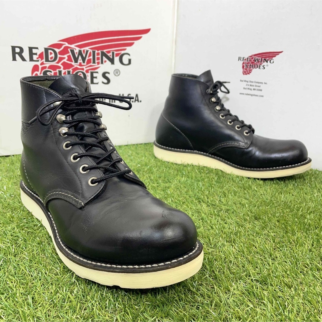 REDWING - 【安心品質0180】廃盤8165レッドウイングREDWINGブーツ8D