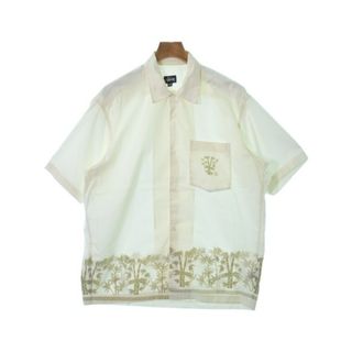 ステューシー(STUSSY)のSTUSSY ステューシー カジュアルシャツ M アイボリー 【古着】【中古】(シャツ)