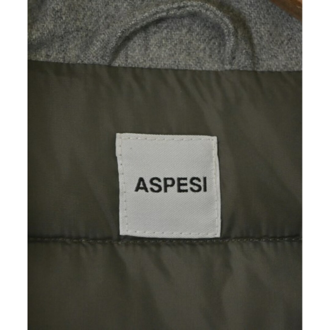 ASPESI(アスペジ)のASPESI アスペジ ダウンジャケット/ダウンベスト S グレー 【古着】【中古】 メンズのジャケット/アウター(ダウンジャケット)の商品写真