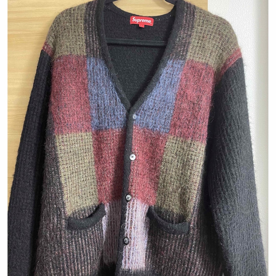 Supreme(シュプリーム)のSupreme Brushed grid cardigan  メンズのトップス(カーディガン)の商品写真