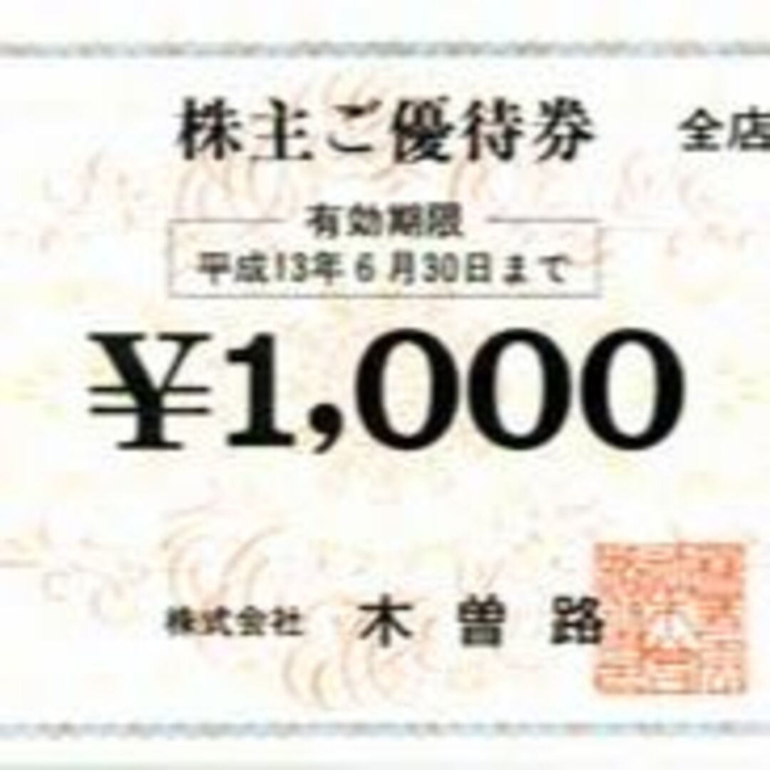 木曽路 株主優待券16000 円分（税込17600円）2024年7月31日の通販 by