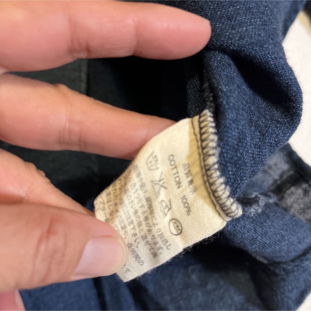 パラスパレス インディゴ 七分袖 ブラウス 3の通販 by mizunoiro