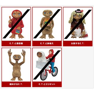 タカラトミーアーツ(T-ARTS)のE.T. 名場面コレクション ET 絶叫するE.T. ガチャ(SF/ファンタジー/ホラー)