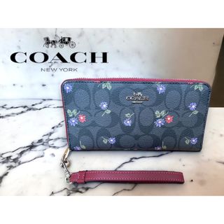 コーチ(COACH) 財布(レディース)（花柄）の通販 1,000点以上 | コーチ ...