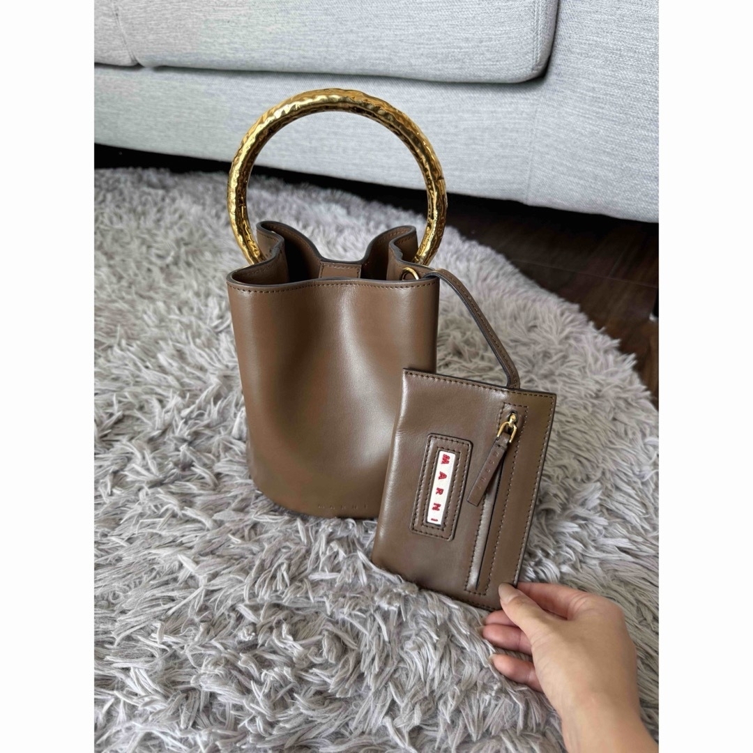 Marni - MARNI マルニ バッグ パニエ ハンドバッグ ショルダー