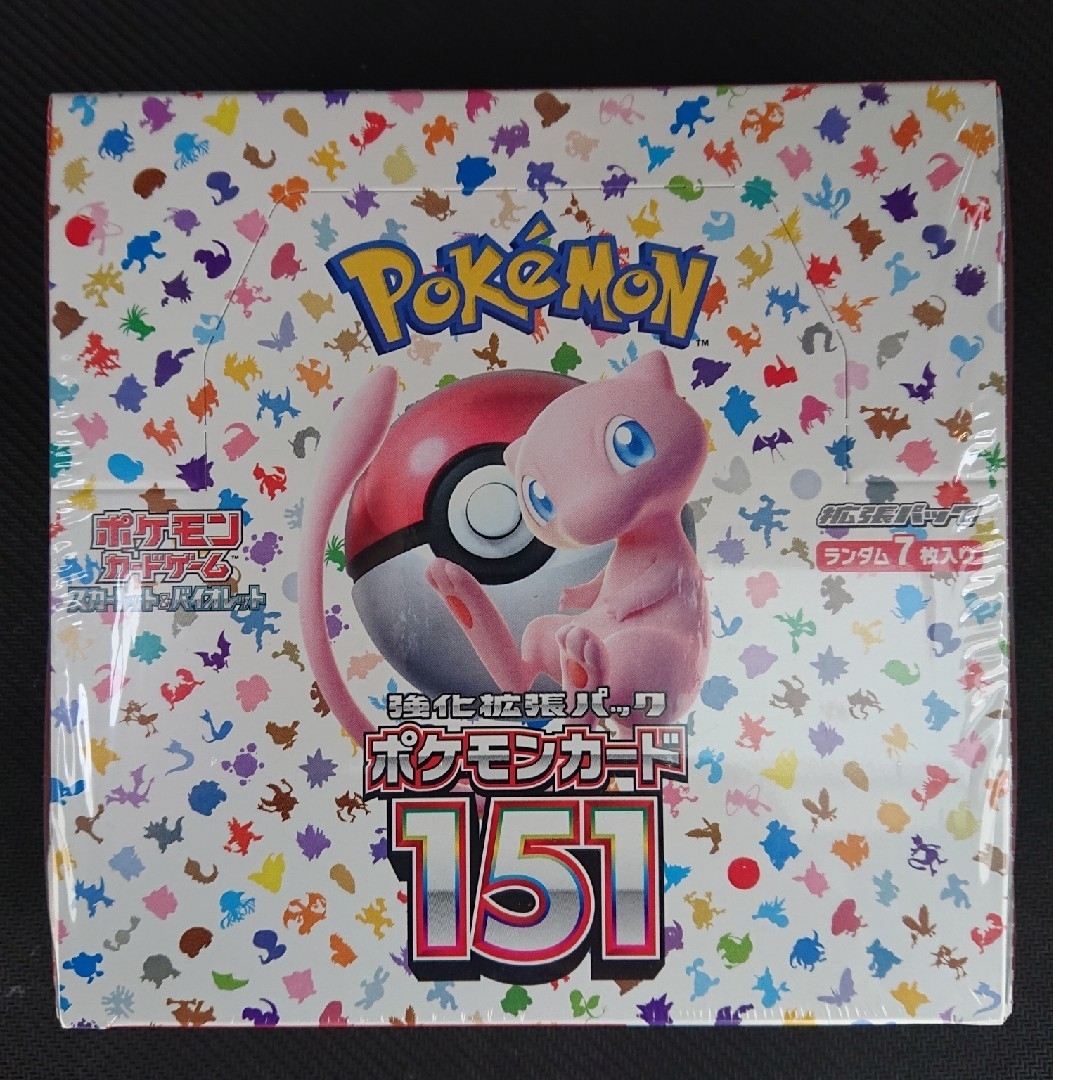 ポケカ ポケモンカード 151 1box シュリンク付き 新品未開封-