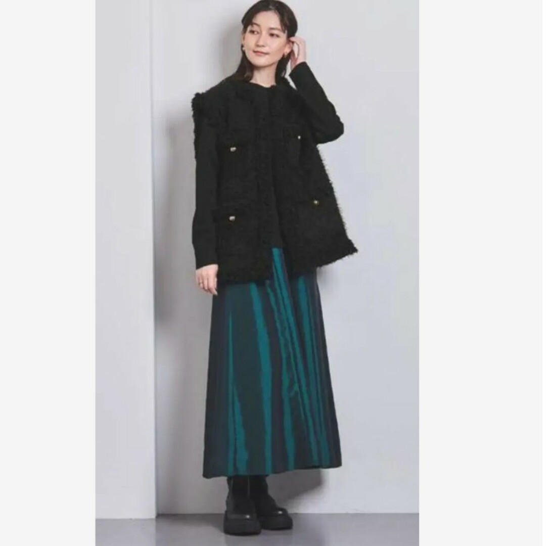 UNITED ARROWS(ユナイテッドアローズ)の22AW GIOLICA ツイード ベスト レディースのトップス(ベスト/ジレ)の商品写真