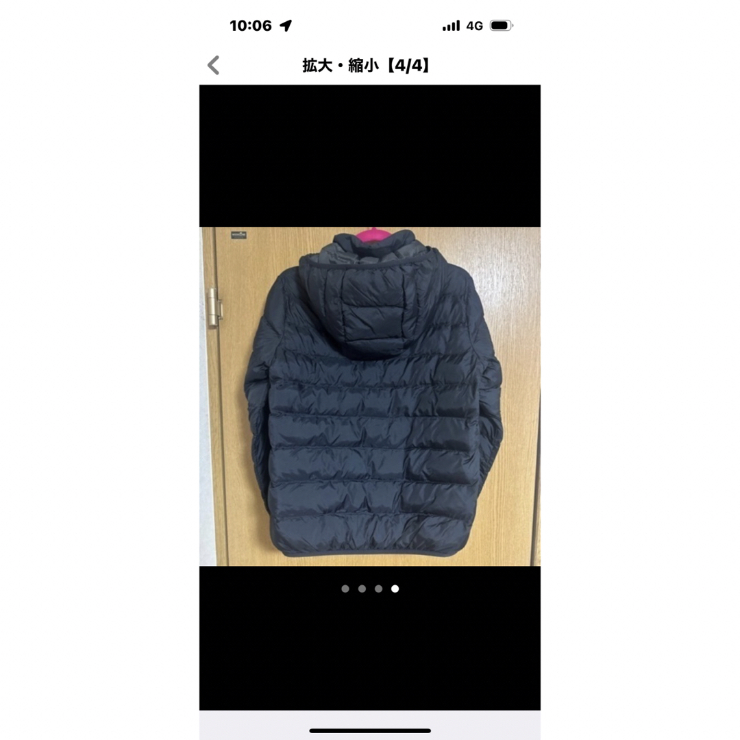 UNIQLO(ユニクロ)のりゆな様専用⭐︎UNIQLOダウン   160センチ キッズ/ベビー/マタニティのキッズ服女の子用(90cm~)(ジャケット/上着)の商品写真