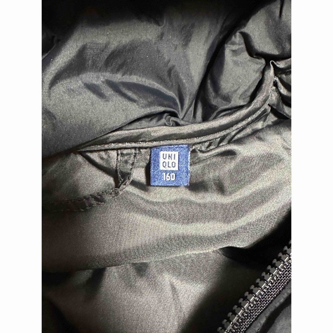UNIQLO(ユニクロ)のりゆな様専用⭐︎UNIQLOダウン   160センチ キッズ/ベビー/マタニティのキッズ服女の子用(90cm~)(ジャケット/上着)の商品写真